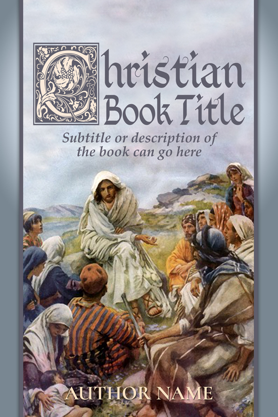 Religious, Spiritual, Christian Stories Book Cover Design