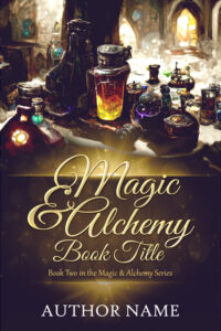 Magic & Alchemy Book Cover design
